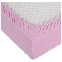 Простыня Миланика ТрикПР Светло-Лиловая, трикотаж ,140x200см. Milanika