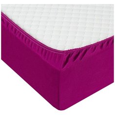 Простыня Миланика ТрикПР Фиолетовая, трикотаж ,90x200см. Milanika