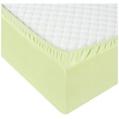 Простыня Миланика ТрикПР Салатовая, трикотаж ,180x200см. Milanika