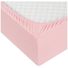 Простыня Миланика ТрикПР Розовая, трикотаж ,160x200см. Milanika