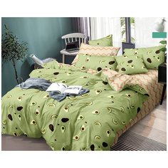 Постельное белье Mercury Home Авокадо 1 2 СП Бязь