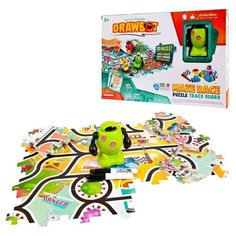 Робот индуктивный DRAWBOT (движение по линии), набор, 35х24х7,5 см Junfa Toys
