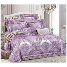 Постельное белье Mercury Home Венецианский карнавал Евро Сатин-жаккард