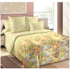 Постельное белье Mercury Home Осень Евро Макси Перкаль