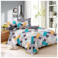 Постельное белье Mercury Home Плетение Евро Макси Поплин