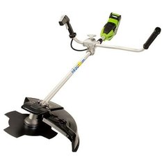 ТРИММЕР АККУМУЛЯТОРНЫЙ GREENWORKS GD40BCB, 40V, 40,6 СМ, БЕСЩЕТОЧНЫЙ, С АКБ 6АЧ И ЗУ