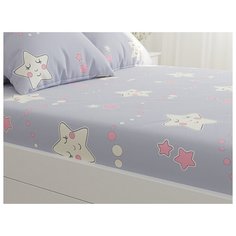 Простынь Сказка "Спящие звезды" 150х215 см 1,5-спальная
