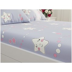 Простынь на резинке Сказка "Спящие звезды" 120х200 см.