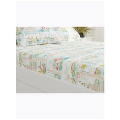 Простынь на резинке Сказка "Витамин Sea" 120х200 см