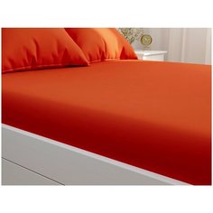 Простынь "Терракот" 150х215 см , лён Сказка