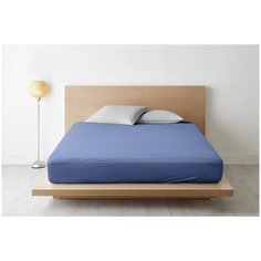 Простыня на резинке НОЧЬ НЕЖНА Василёк, Поплин гл/кр 160х200х20