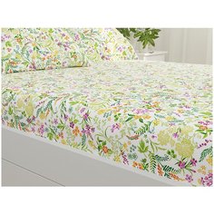Простынь на резинке Сказка "Полевые цветы" 120х200 см