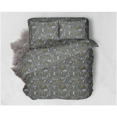 Комплект постельного белья АЛФАВИТ 175х215-1/210х220-1/50х70-2 Classic BY T