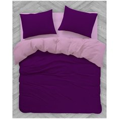 Комплект постельного белья Сиреневые мечты Колорит ЭЛЬФ, 2-х спальное с простыней Евро, наволочки 70х70-2 шт.