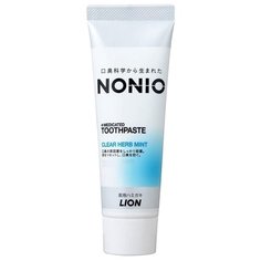 LION Noni зубная паста отбеливающая, с длительным освежающим действием с охлаждающим мятным вкусом, туба 130г.