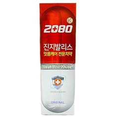 Dental Clinic Антибактериальная зубная паста с экстрактом гинкго билоба и ярким вкусом мяты Dental Clinic 2080 Original Toothpaste