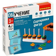 Обучающая игра Bondibon "Сортировка фигур" (ВВ5049)