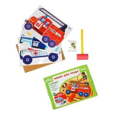 Логическая головоломка. Серия «Спецтехника» Лесная мастерская