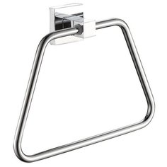 HAIBA Держатель для полотенца трапеция хром