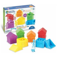 Набор фигурок Моя семья, с домиками для сортировки (42 элемента) Learning Resources