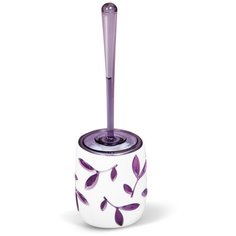 Ершик для унитаза Tatkraft IMMANUEL OLIVE VIOLET