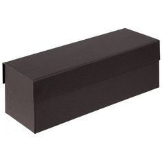 Коробка под бутылку, черная 33х10х10 см Ниенаprint