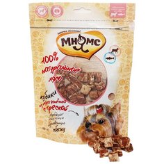 Лакомство Мнямс для собак кубики из мяса ягненка с треской 100 г (3 шт в упак)