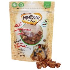 Лакомство Мнямс для собак кубики из мяса утки c треской 100 г (3 шт в упак)