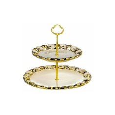 Этажерка-фруктовница Home Art «RATTAN CALLA» 2-х ярусная Balsford