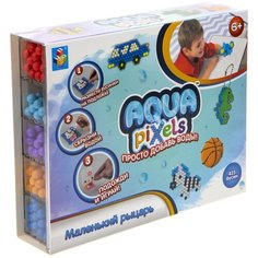 Аква-мозаика 1Toy Aqua Pixels, "Маленький рыцарь", 425 деталей (Т20223)