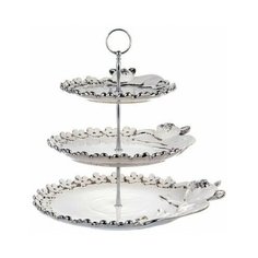 Этажерка-фруктовница Home Art "Plum Blossom Cat" 3-х ярусная Balsford