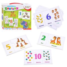 Игра-пазл Рыжий кот Знакомимся с цифрами (ИН-7621)