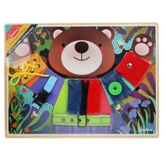 Головоломка-шнуровка Мишкины застежки 40х30 см, кор. 1 Наша Игрушка