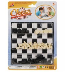 Игра настольная шашки, в компл. игр. поле 16х16см, шашки, блистер Наша Игрушка