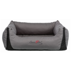 Лежак для собак с бортиком Trixie Samoa Vital, 100*80 см, серый