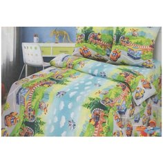 Комплект постельного белья, бязь (Детский парк) (1,5) Toontex