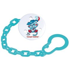 Клипса-держатель для пустышек Canpol babies "Fairy Tale", 0+, цвет бирюзовый (250930397)