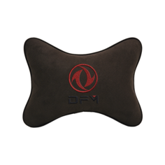 Подушка на подголовник алькантара Coffee DONGFENG Vital Technologies