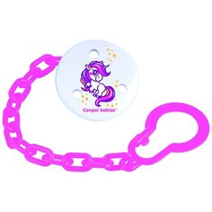 Клипса-держатель для пустышек Canpol babies "Fairy Tale", 0+, цвет красный (250930396)