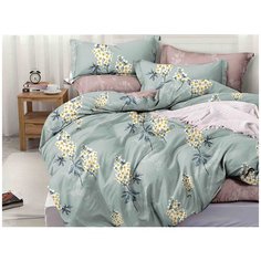 КПБ Cleo Поплин "Pure Cotton" двуспальный 175*215*1 200*220*1(±5) 70*70*2(±2) 20/192-PC