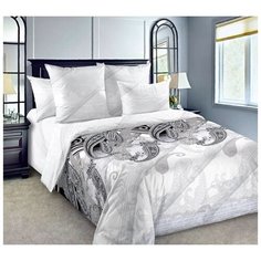 Постельное белье «Хороший вкус 1», перкаль (2 сп с европростыней), Книжка ПВХ Текс Дизайн