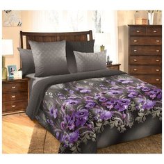 Постельное белье «Искушение», сатин (2 сп с европростыней), Подарочная коробка Текс Дизайн