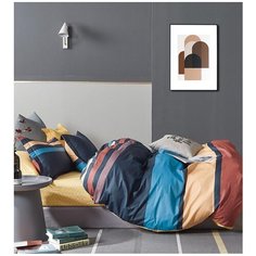 Постельное бельё "Танго", Vip сатин; арт:TPIG-1413; размер Евро 4 наволочки Tango