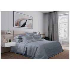 Постельное белье «Маковый рулет», Страйп-сатин (Евро), Подарочная коробка Текс Дизайн