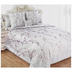 Постельное белье «Весенний шепот», сатин (2 сп с европростыней), Подарочная коробка Текс Дизайн