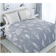 Постельное белье «Ловцы снов 1», перкаль (Евро-макси), Книжка ПВХ Текс Дизайн