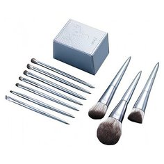 Набор кистей для макияжа Xiaomi MSQ Magic Silk Kou Makeup Brush 8 Silver