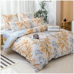 Комплект постельного белья СИТРЕЙД L-393, 2-х спальный, Сатин, наволочки 70x70