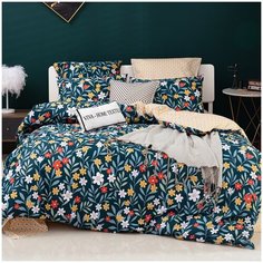 Комплект постельного белья СИТРЕЙД L-352, 2-х спальный, Сатин, наволочки 50x70