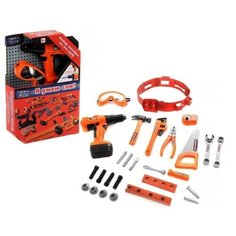 Набор "Инструменты" Beboy в комплекте (шуруповерт на бат.,27 предметов, в коробке 41x28x8 см.)